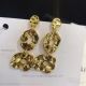 AAA Fake Celine All Gold Earrings   (2)_th.jpg